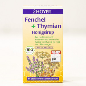 FENCHEL + THYMIAN HONIGSIRUP 250 ml