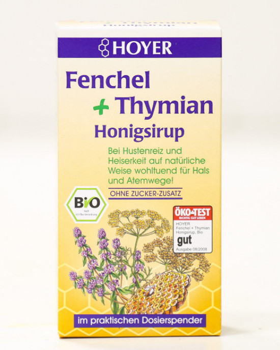 FENCHEL + THYMIAN HONIGSIRUP 250 ml