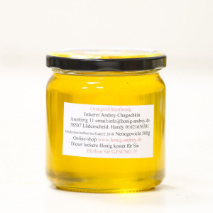 Orangenblütenhonig 500g