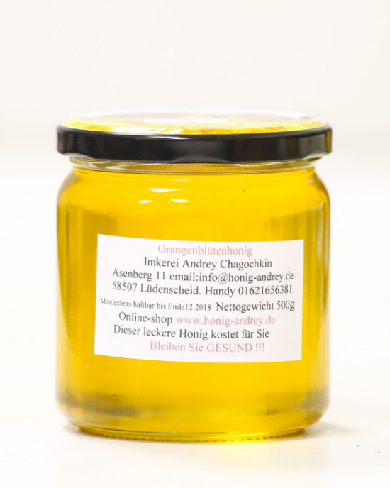 Orangenblütenhonig 500g